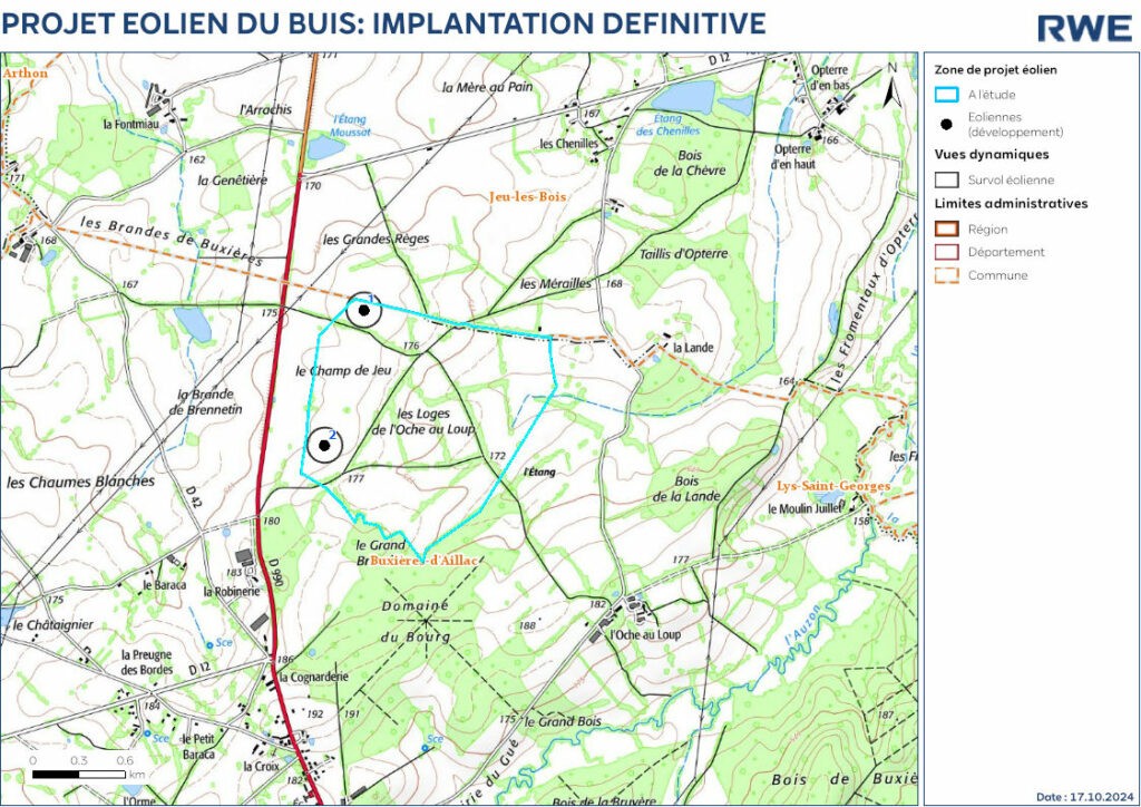 Projet éolien du Buis